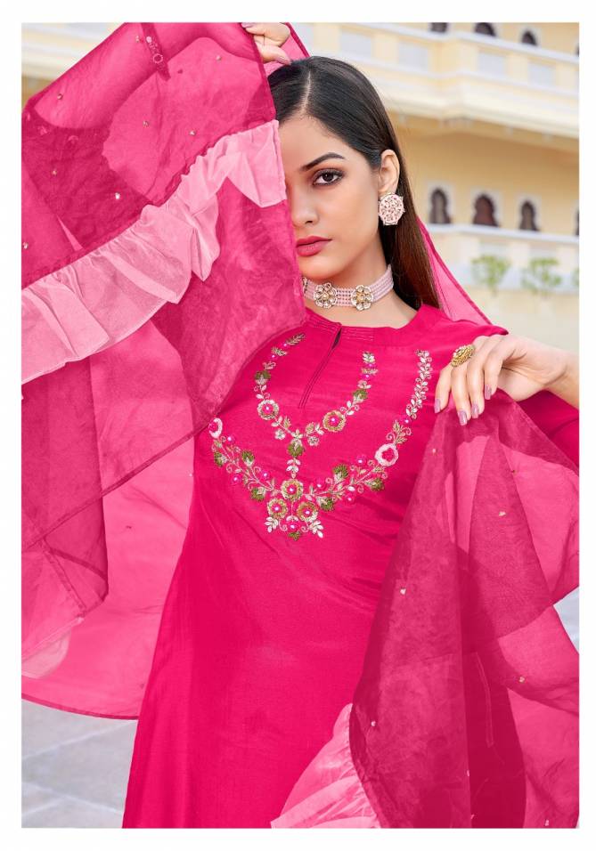 Blossom 2 Heavy Fancy Designer Festive Wear Roman Silk Salwar Suit Collection
